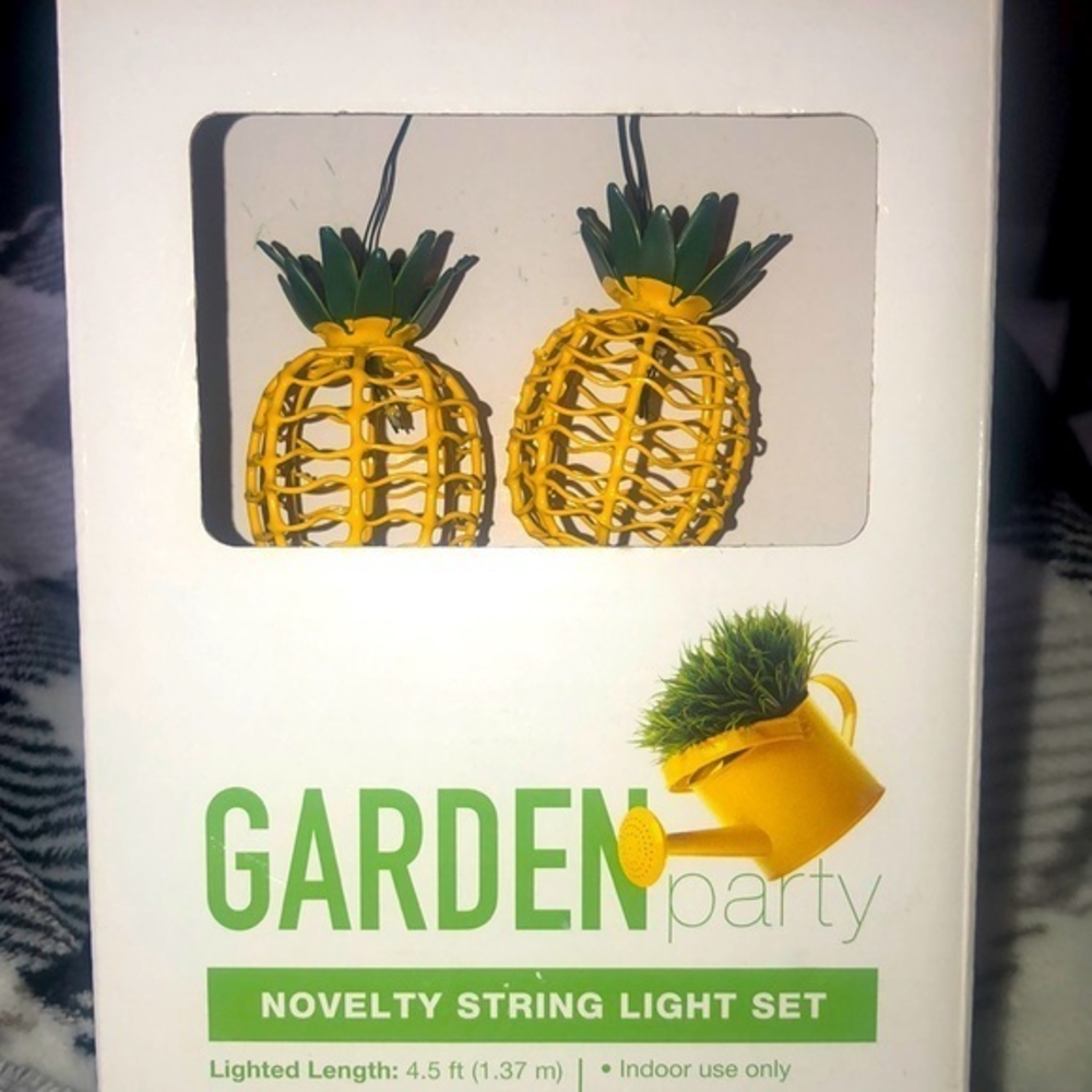 Pineapple Novelty String Light Set Warm‎ White New